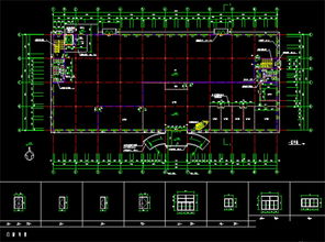 CAD建筑施工圖紙 工廠(chǎng)平面設(shè)計(jì)與全屋定制資源整合